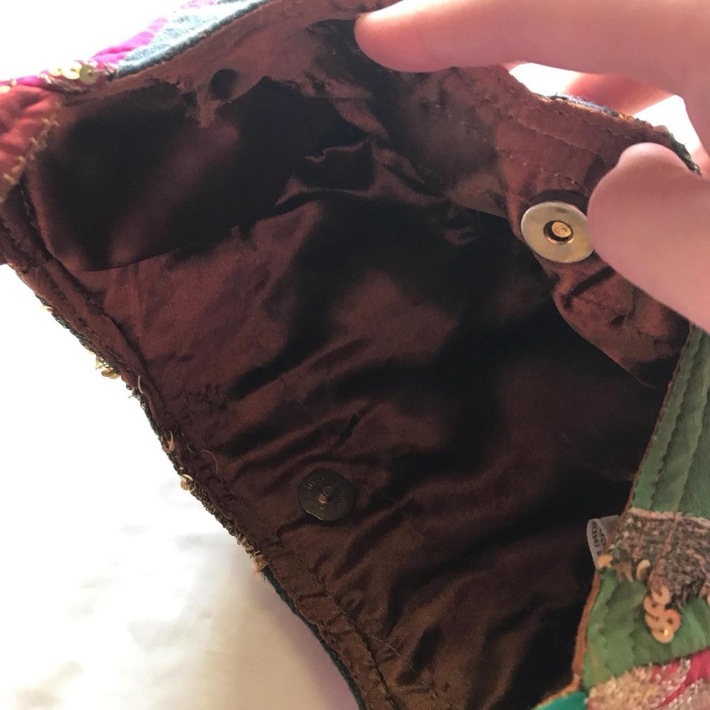 Colorful Patchwork Mini Bag - image 4